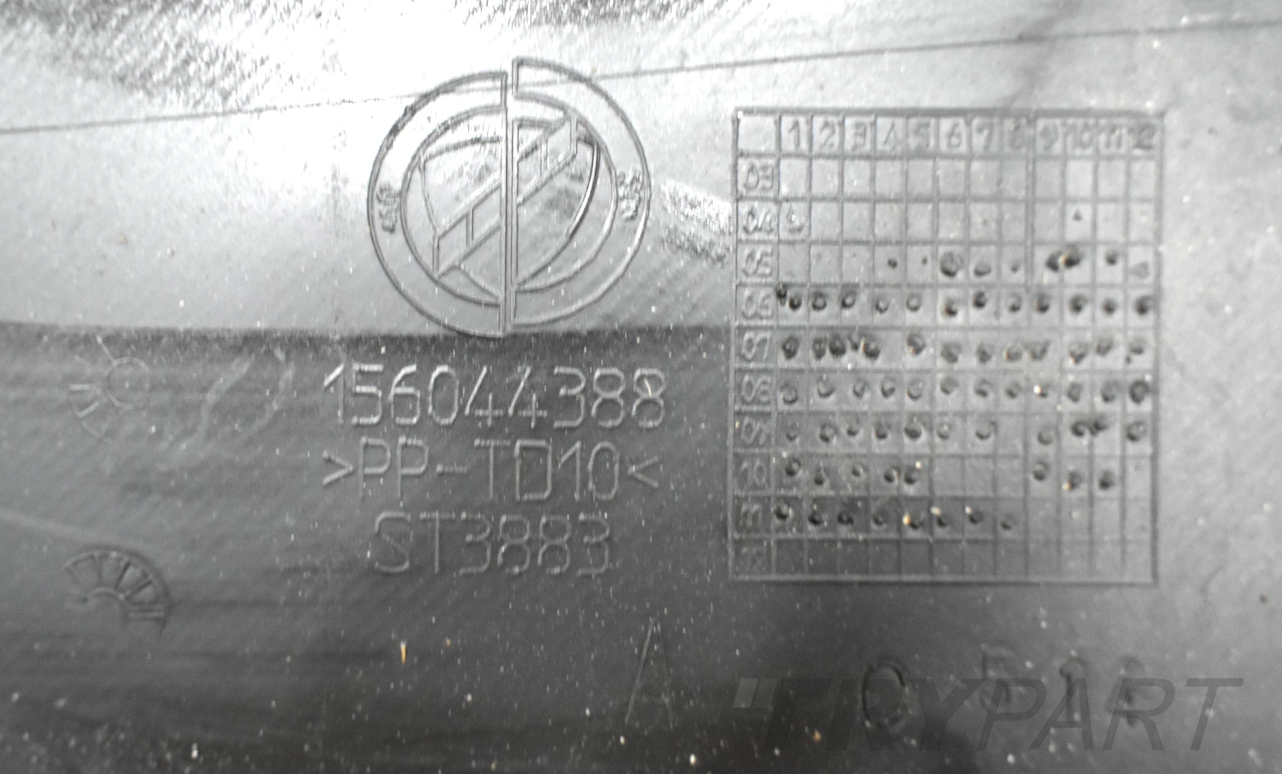 ALFA ROMEO 159 FRONT BUMPER ORG