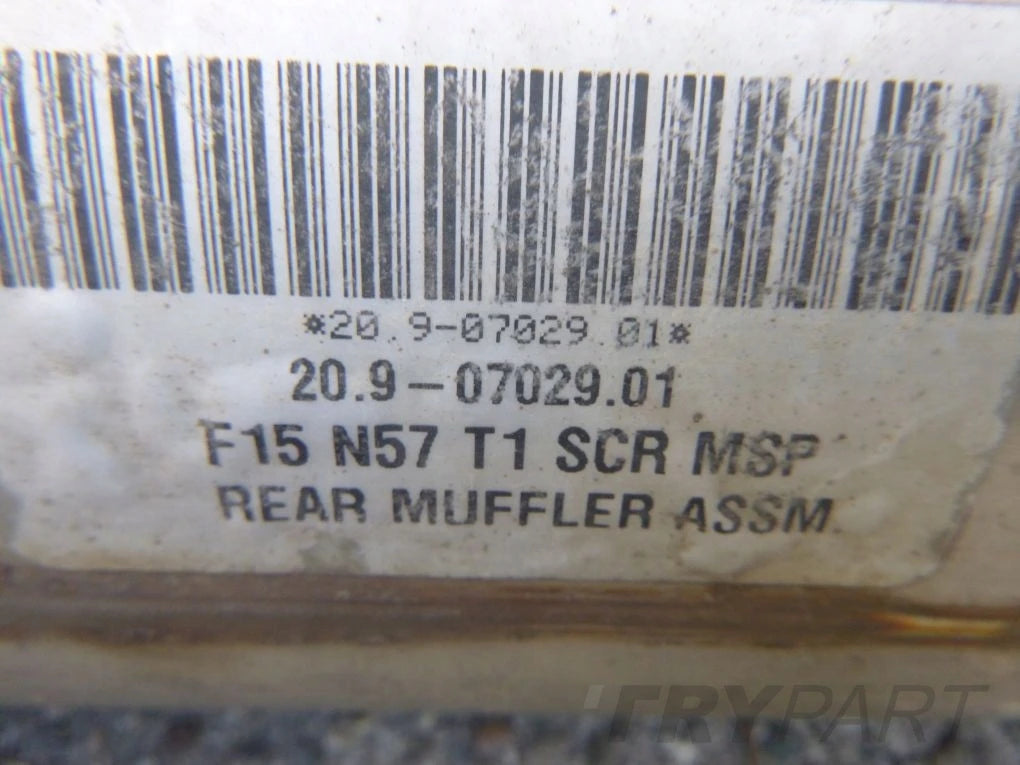 BMW X5 F15 X6 F16 M Package Exhaust Muffler Tip