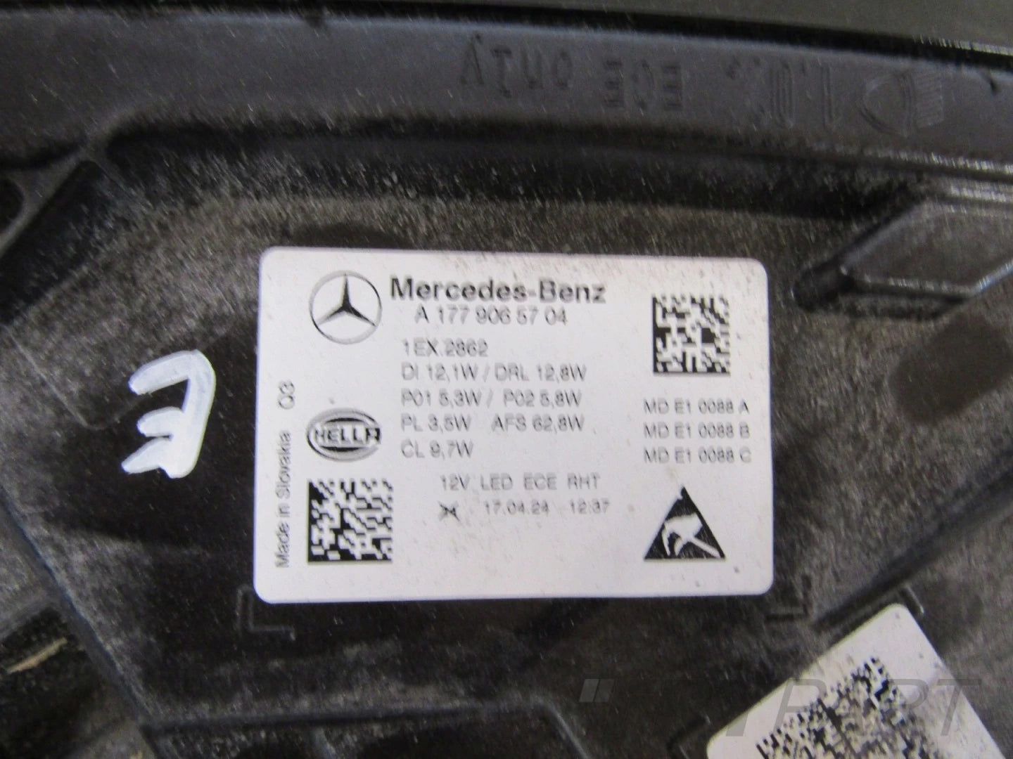 MERCEDES A CLASS W177 LIFT MULTIBEAM 23- HEADLIGHT LH LEFT A1779065704