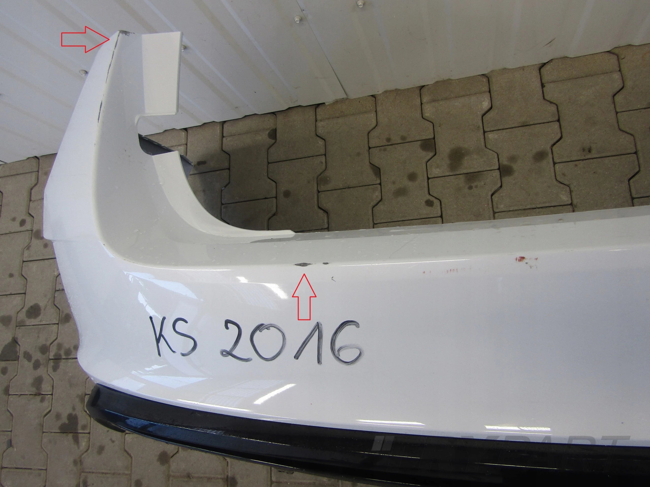 Rear bumper Skoda Octavia 4 IV RS 5E7 Combi 19-