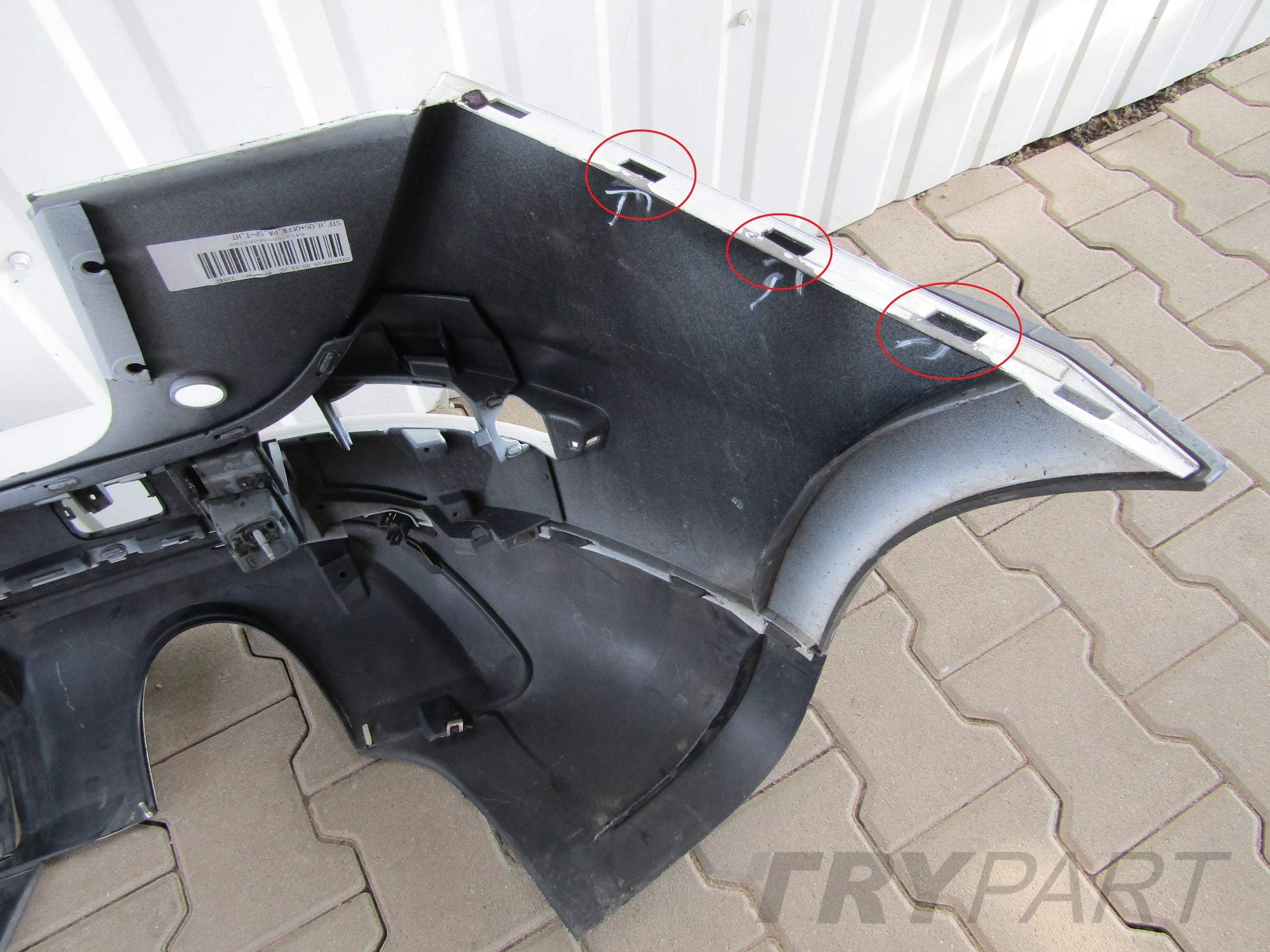 Rear bumper Audi Q5 8R0 Offroad 08-16