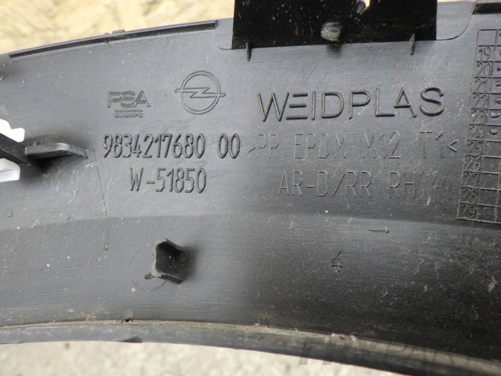 OPEL MOKKA B 2 II 19- Rear Right Fender Trim
