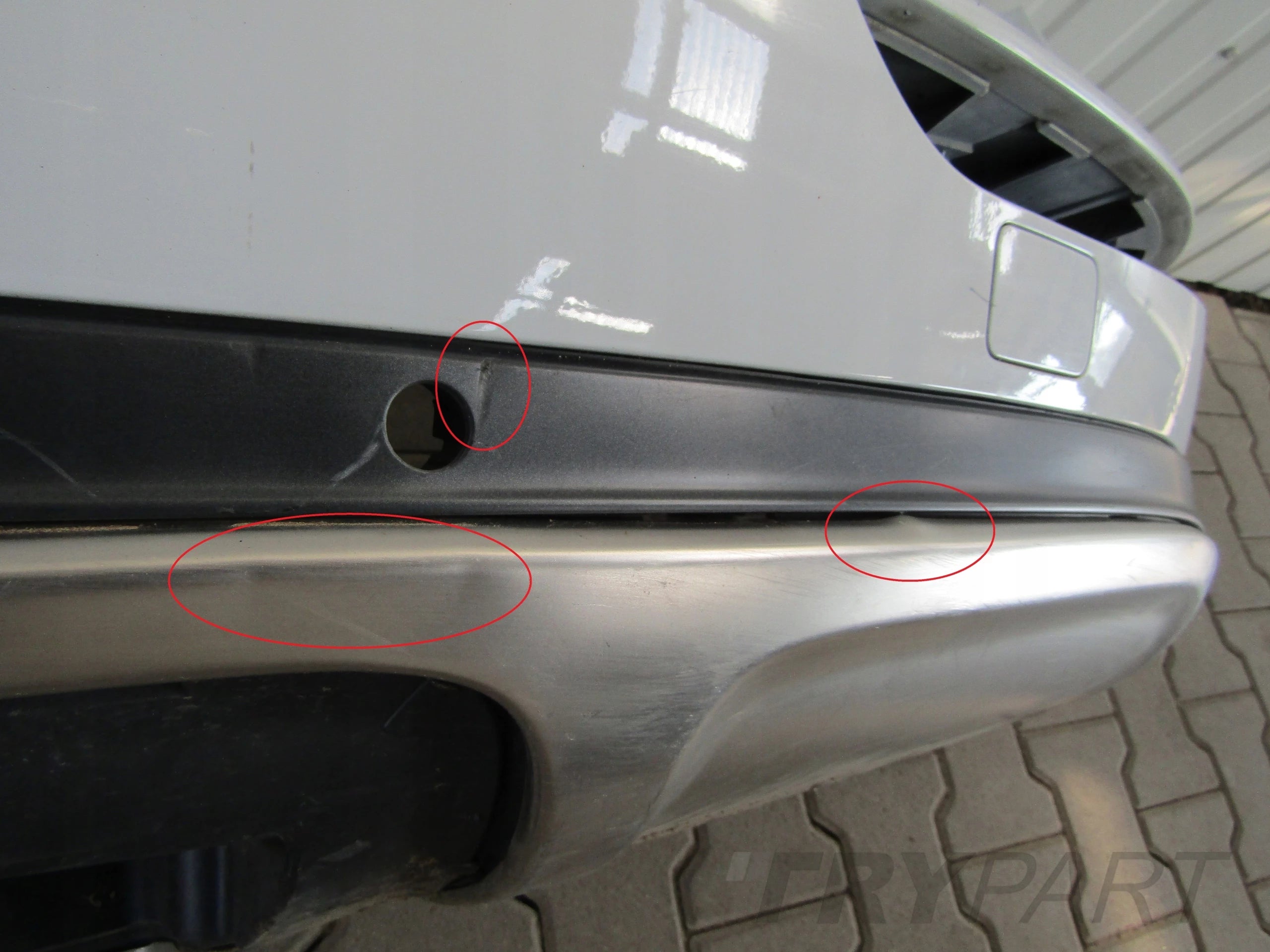 Rear bumper Audi Q5 8R0 Offroad 08-16