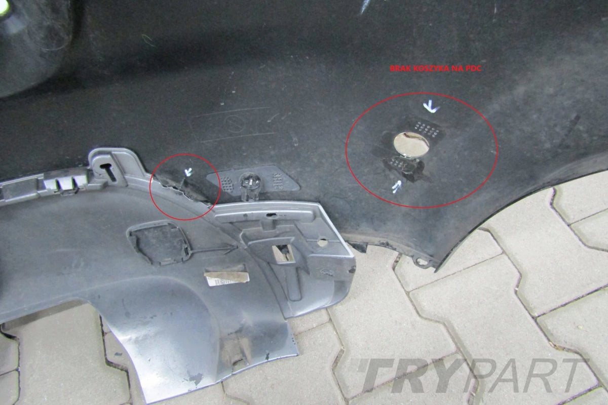 Rear Bumper for Renault Clio 4 IV HB Lift 16-
