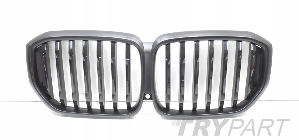 BMW G05 LIFT LCI Front Bumper Kidney Grille Grill, Genuine, New, Satin