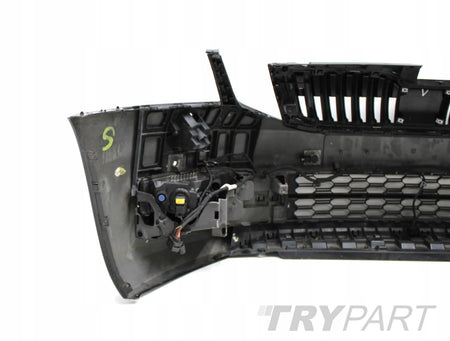 SKODA OCTAVIA III FACELIFT 5E0 FRONT BUMPER ORG + GRILLE + VENTS
