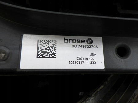 BMW X3 G01 X4 G02 Front Grille Blind Louvre
