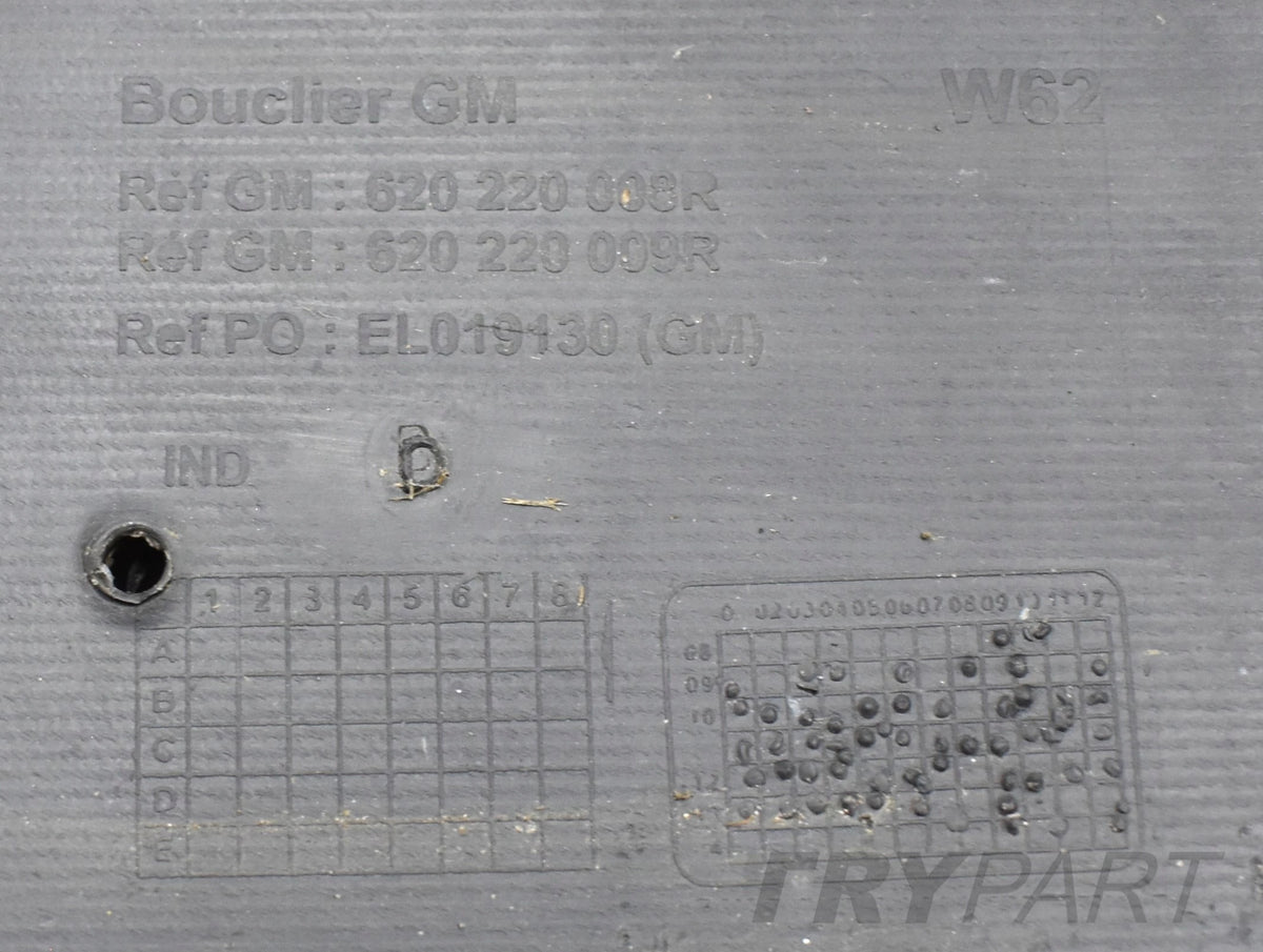 OPEL MOVANO A FRONT BUMPER ORG