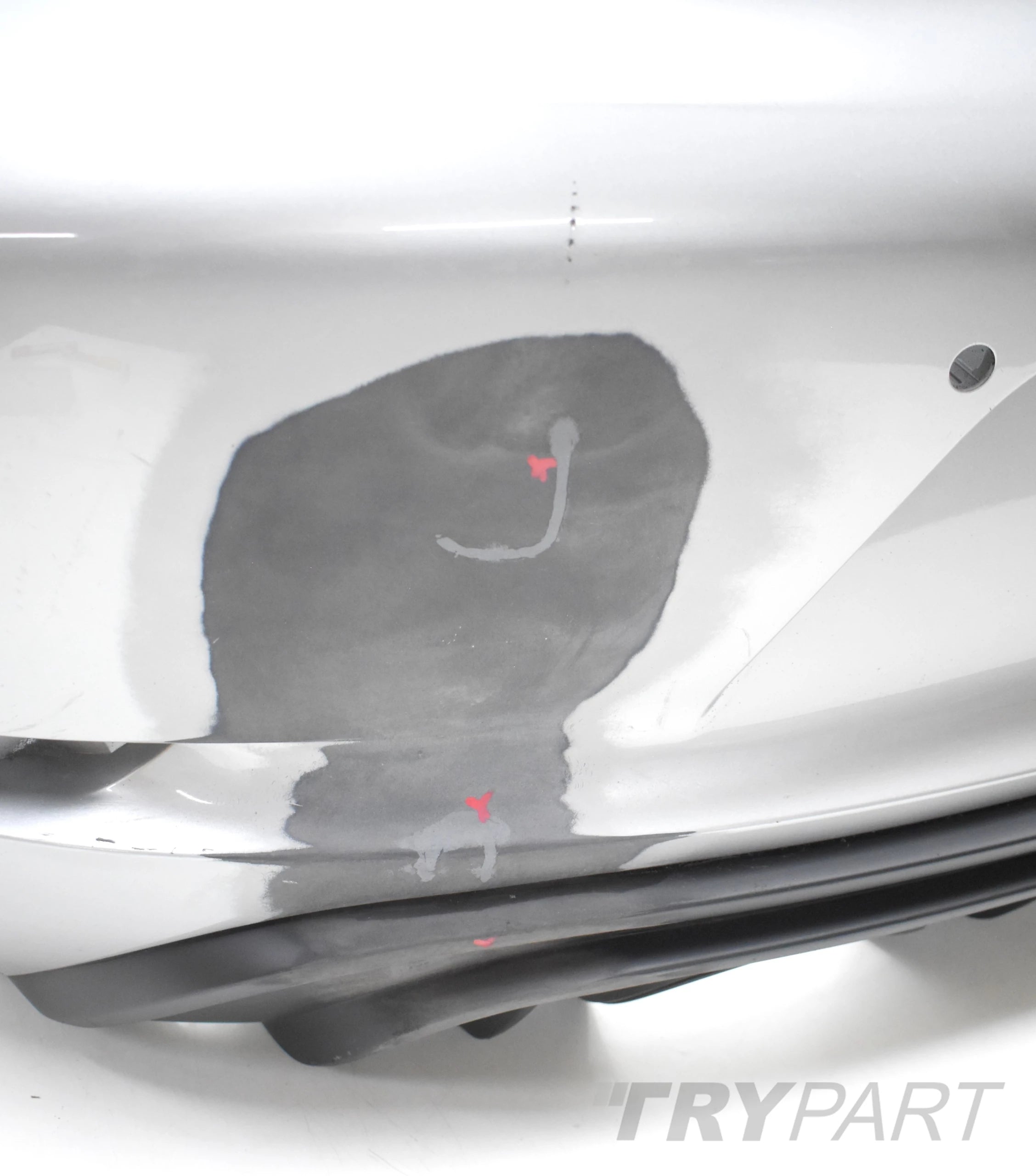 PORSCHE 982 CAYMAN BOXTER GTS 718 REAR BUMPER REAR ORIGINAL + LOWER PART