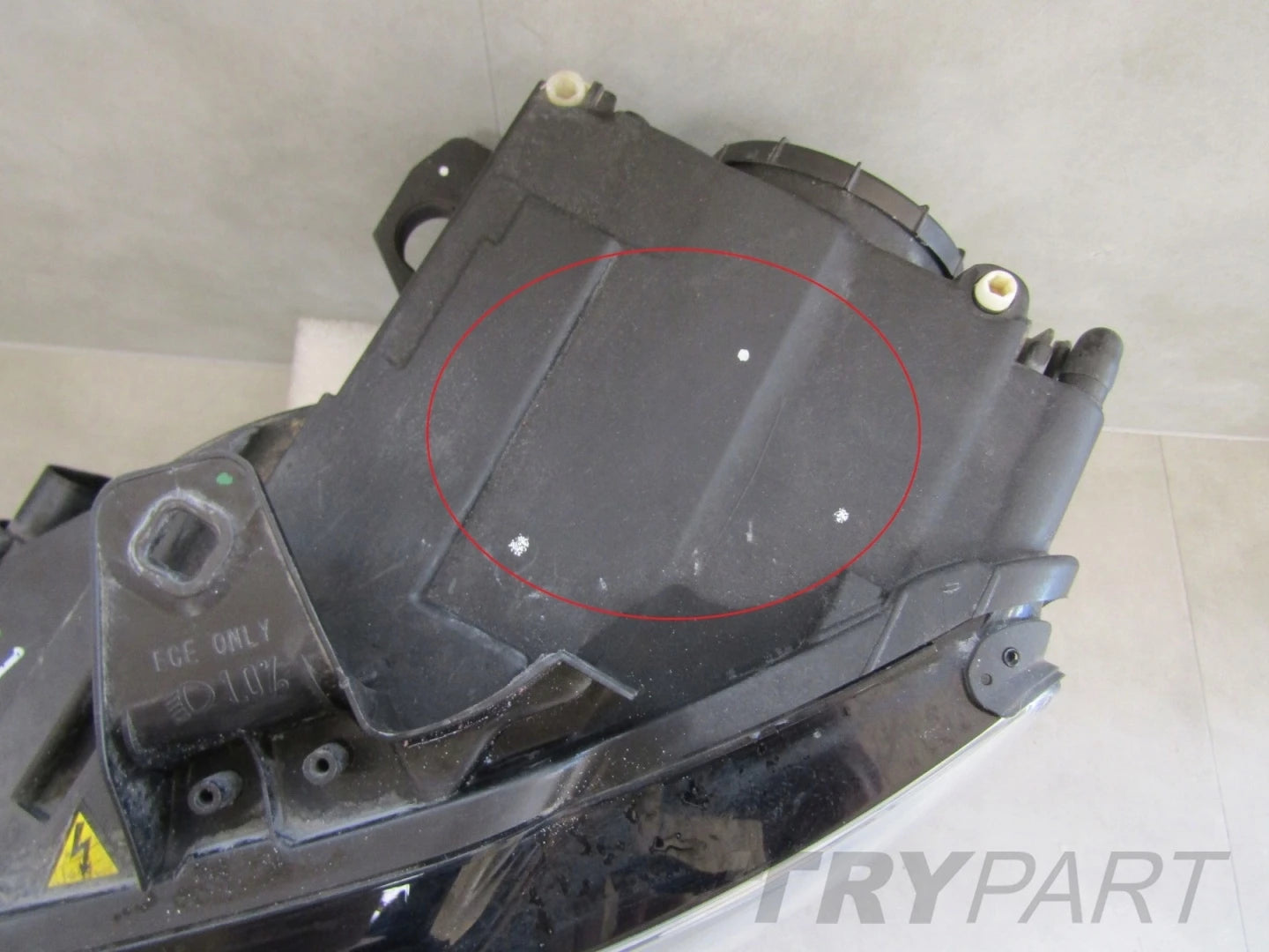 HEADLIGHT AUDI A3 8V0 8V XENON NON-SWIVEL 12-16 LH LEFT 8V0941005E