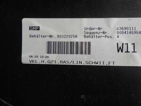 BMW 3 G21 KOMBI 18- Rear Bumper