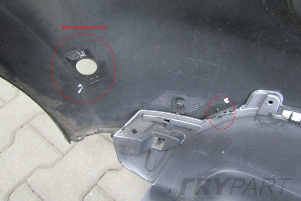 Rear Bumper for Renault Clio 4 IV HB Lift 16-