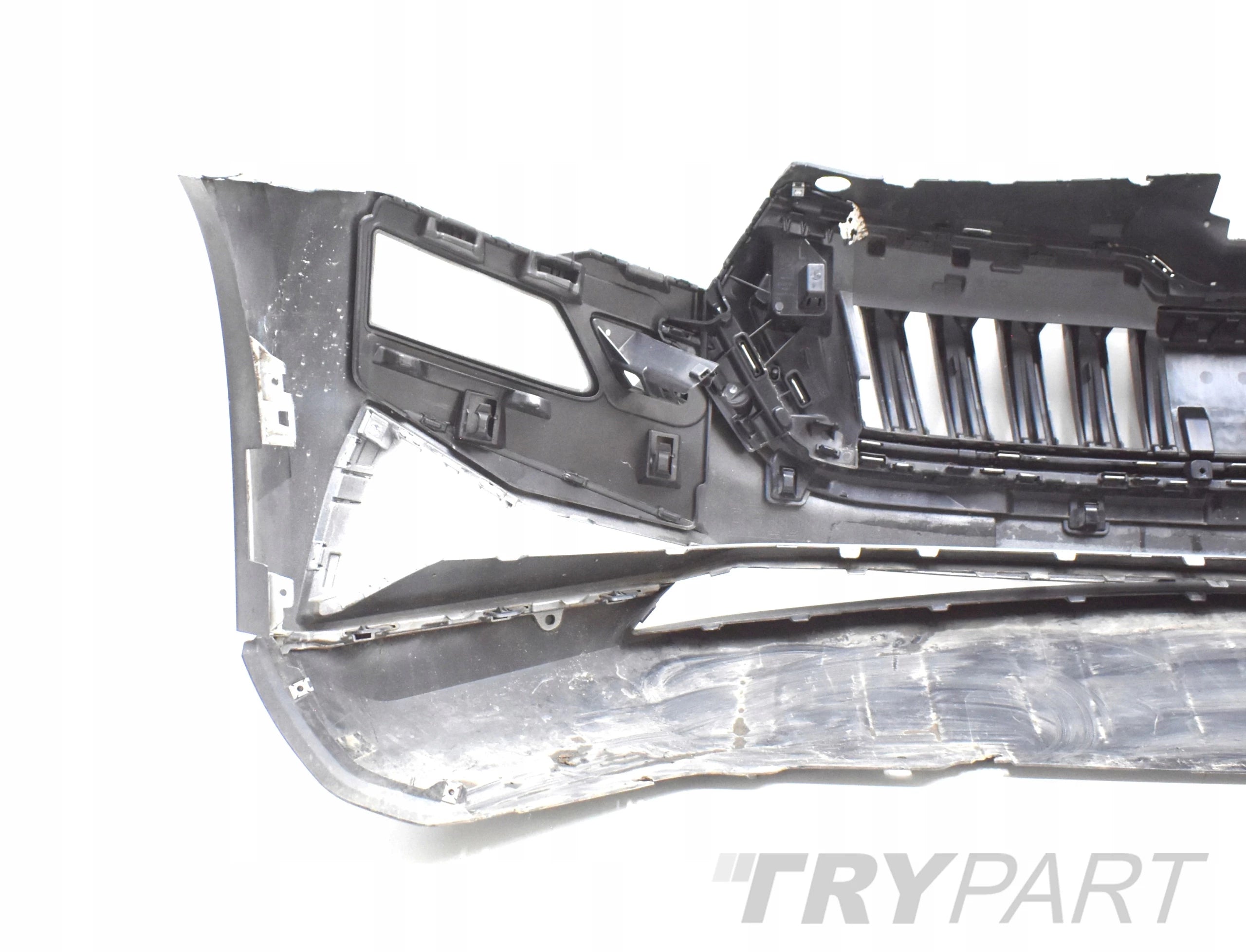 SKODA KAROQ LIFT 57A FRONT BUMPER ORG + BOTTOM