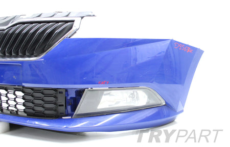 SKODA FABIA III LIFT 6V0 FRONT BUMPER ORG + GRILLES + UNDERTRAY