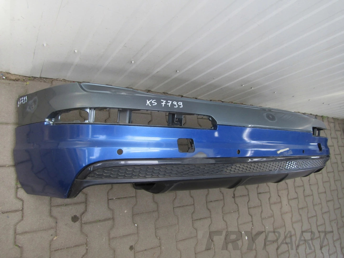 Rear bumper Audi Q7 4M0 S-Line 15-19