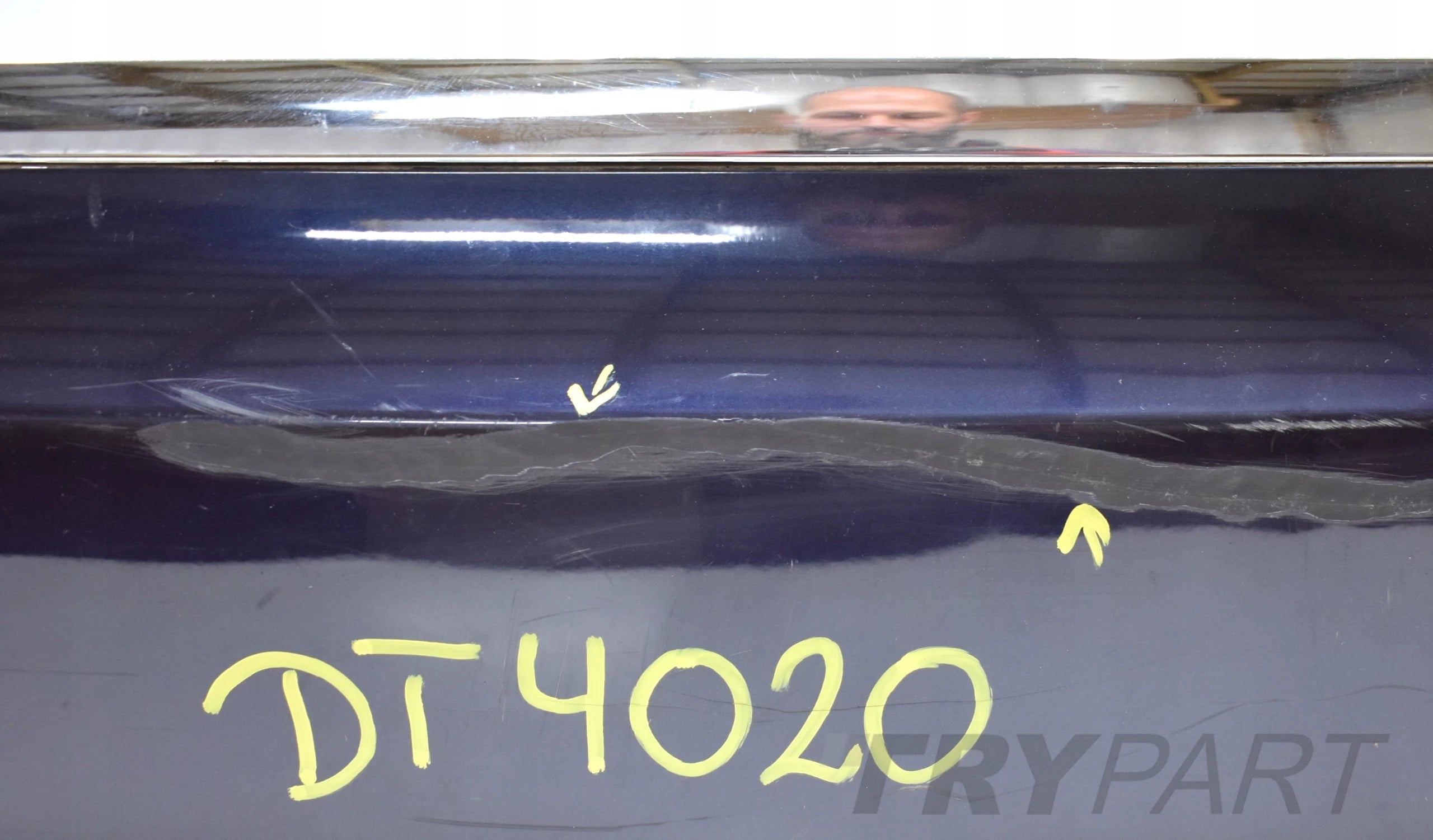 BENTLEY FLYING SPUR REAR BUMPER ORG + CHROME