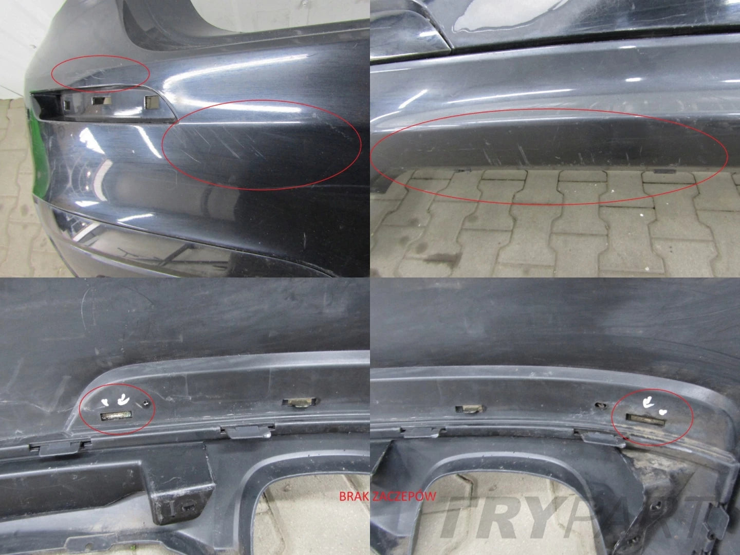 Rear Bumper BMW 7 F01 M-PACKET 09-15