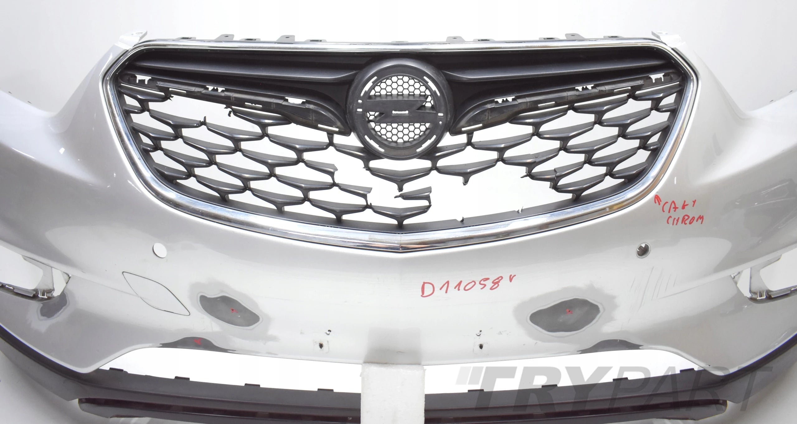 OPEL MOKKA X FRONT BUMPER ORG + CHROME