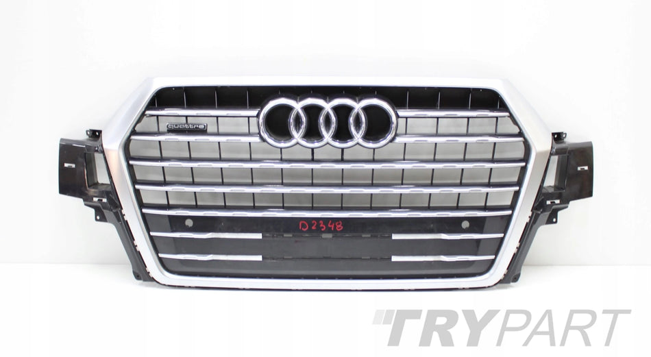 AUDI Q7 II 4M0 CHROME FRONT BUMPER GRILLE ORG 4M0853651