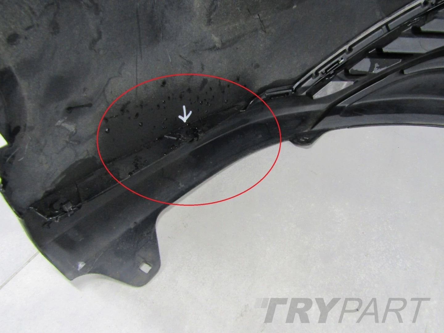Front bumper TOYOTA Highlander IV 19-22