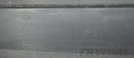 VW TOURAN III 5TA R LINE REAR BUMPER ORG + BOTTOM