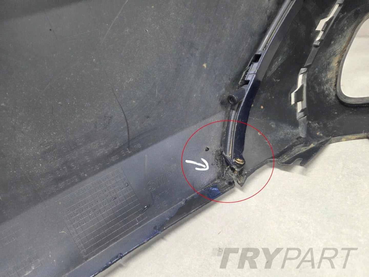 AUDI A4 B9 LIFT SEDAN S LINE REAR BUMPER 20-24