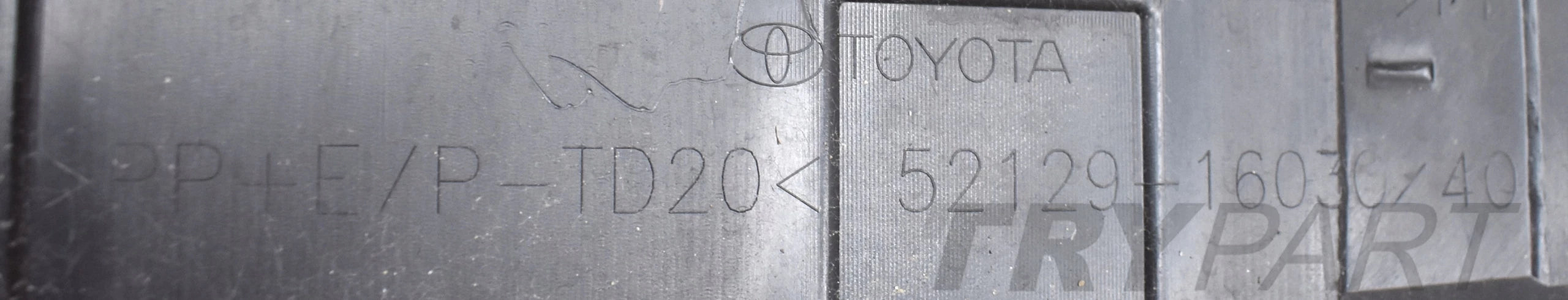 TOYOTA COROLLA CROSS FRONT BUMPER ORG