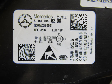 MERCEDES GLS X167 W167 FULL LED MULTIBEAM RH HEADLIGHT 19- A1679066208