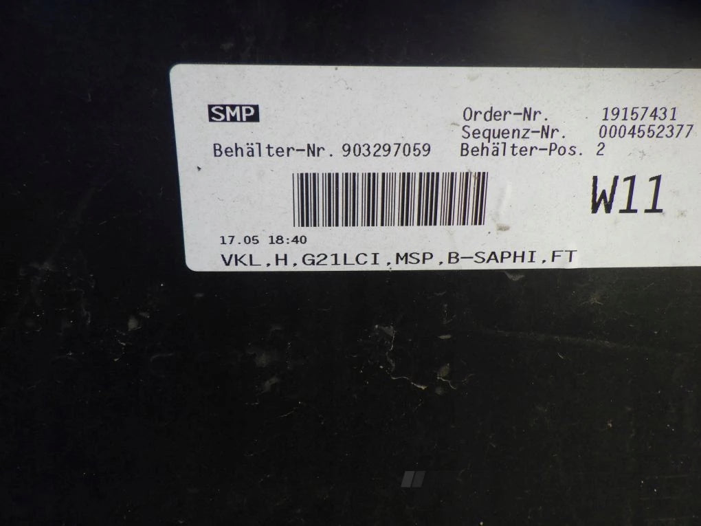 BMW 3 G21 M PACKAGE LCI LIFT rear bumper
