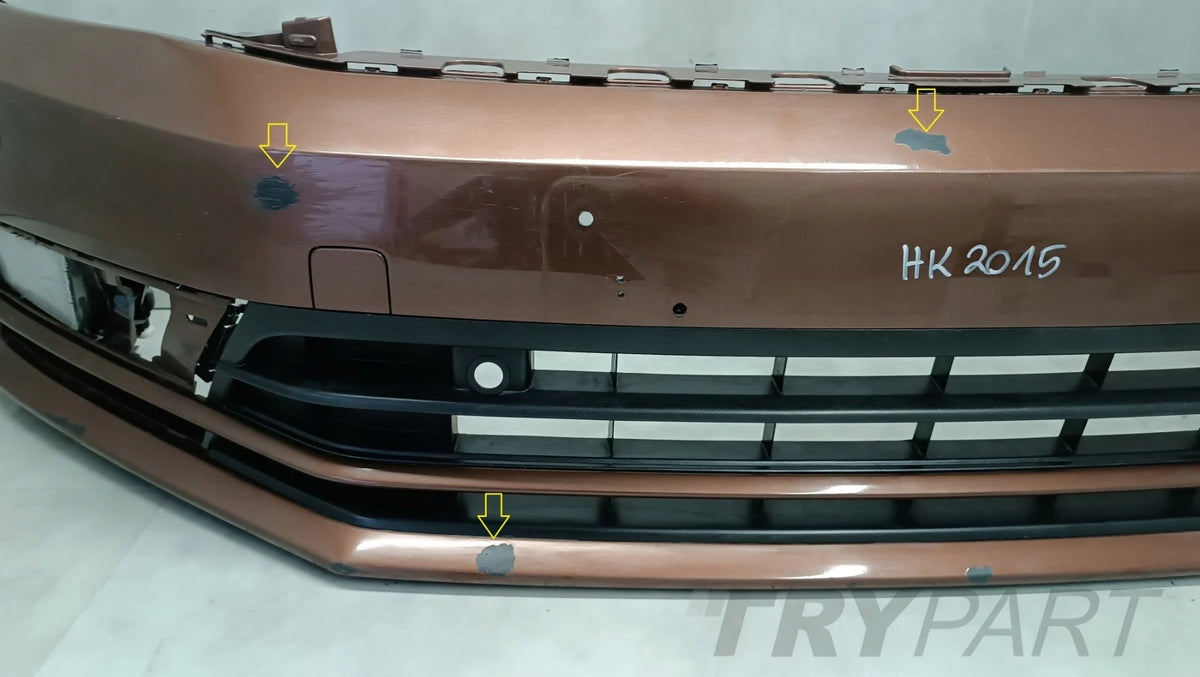Front Bumper for Volkswagen VW Jetta 6 VI 5C6 LIFT 15-18 / + Halogens