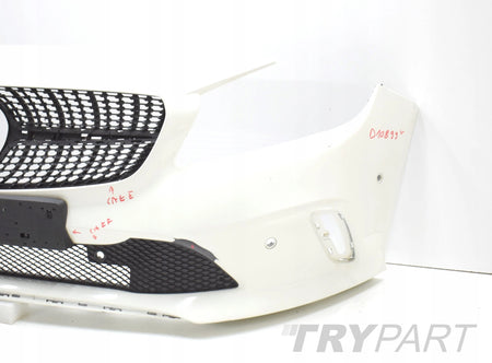MERCEDES A CLASS W176 LIFT FRONT BUMPER ORIGINAL + GRILLES