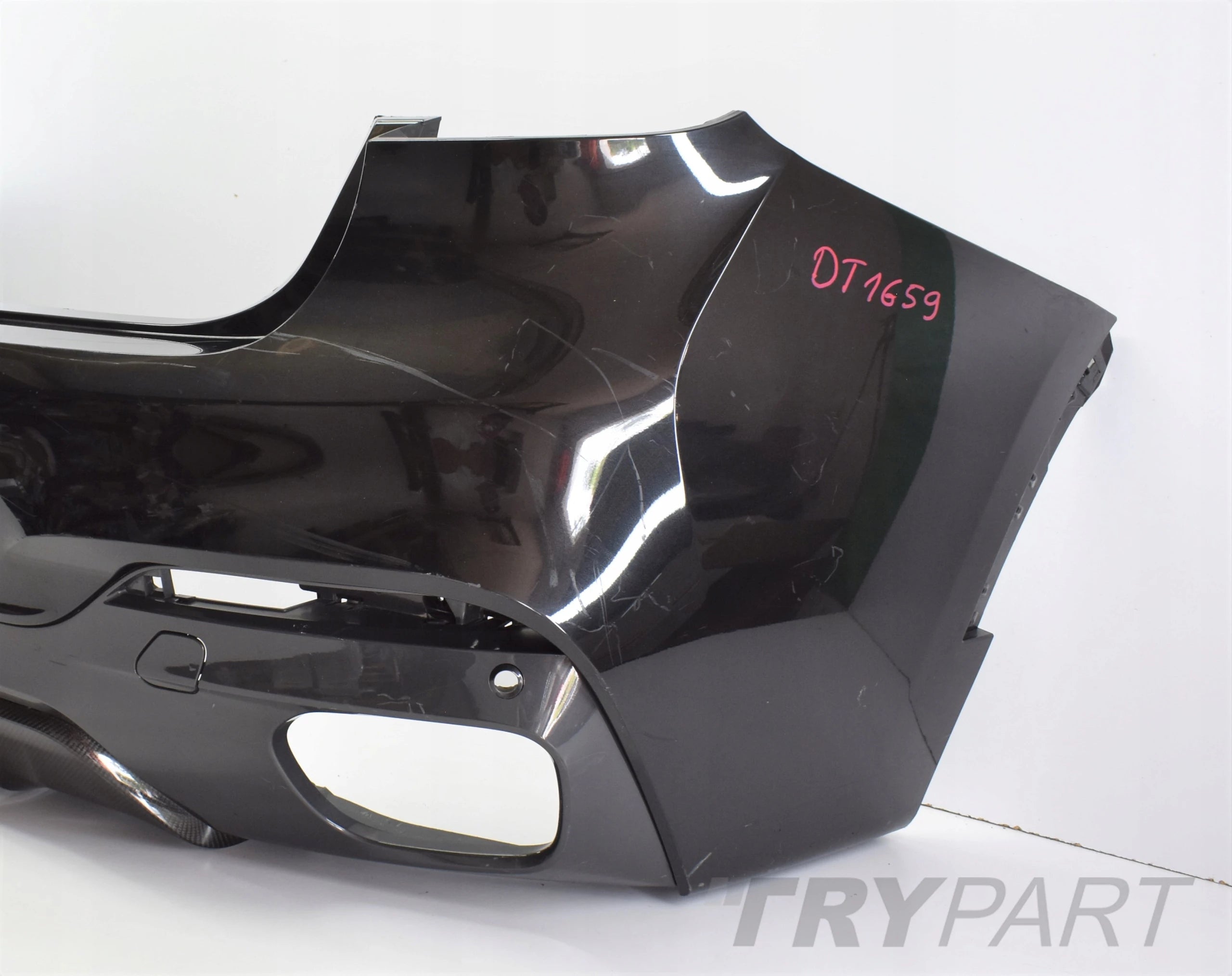 BMW X6 F16 M PERFORMANCE REAR BUMPER ORG CARBON