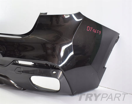 BMW X6 F16 M PERFORMANCE REAR BUMPER ORG CARBON