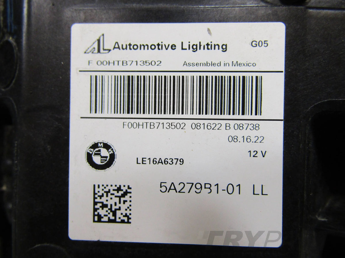 BMW X5 G05 X6 G06 LASER SHADOW LINE 18-23 LH LEFT HEADLIGHT 5A279B1