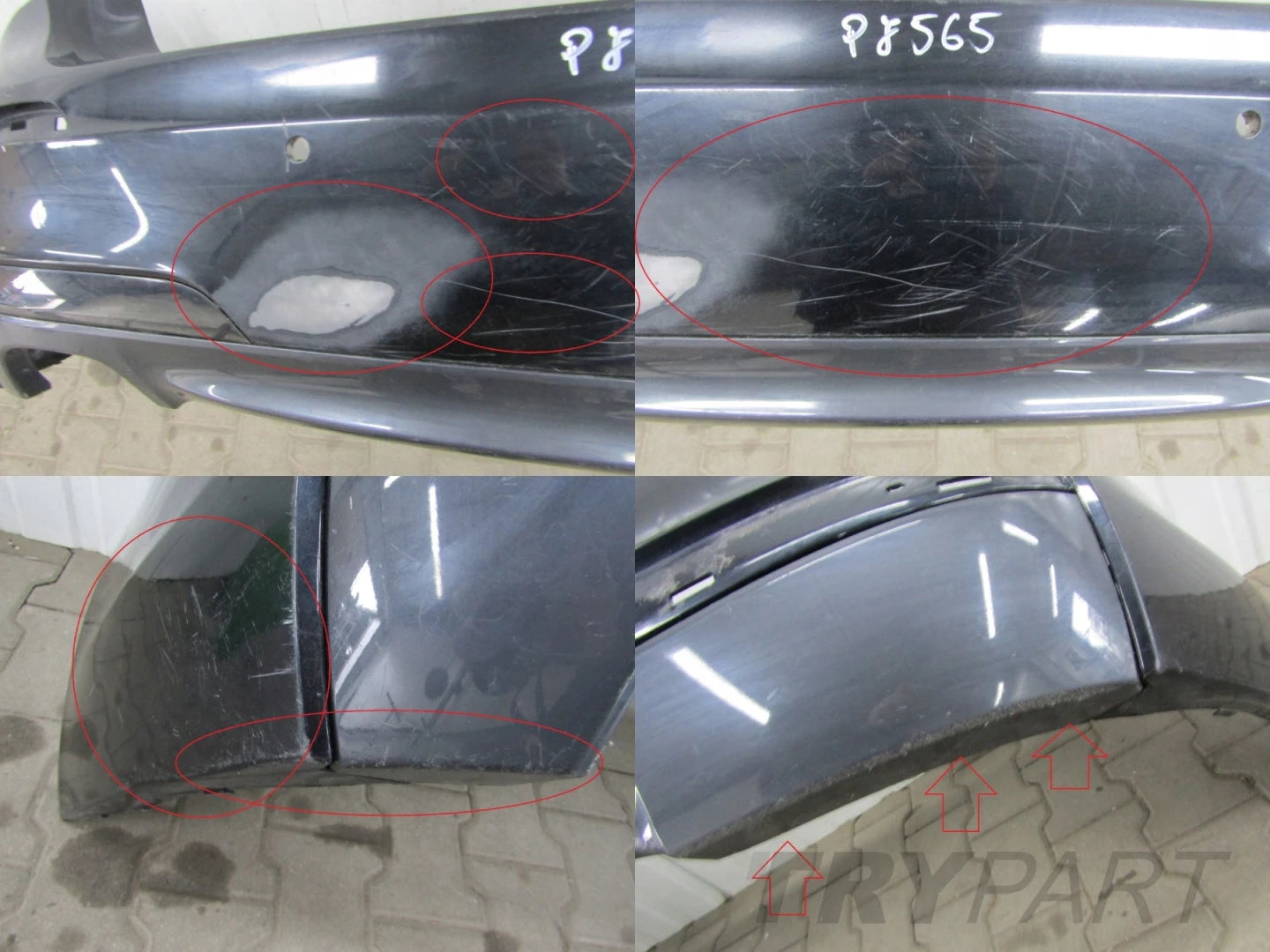 Rear Bumper BMW 7 F01 M-PACKET 09-15