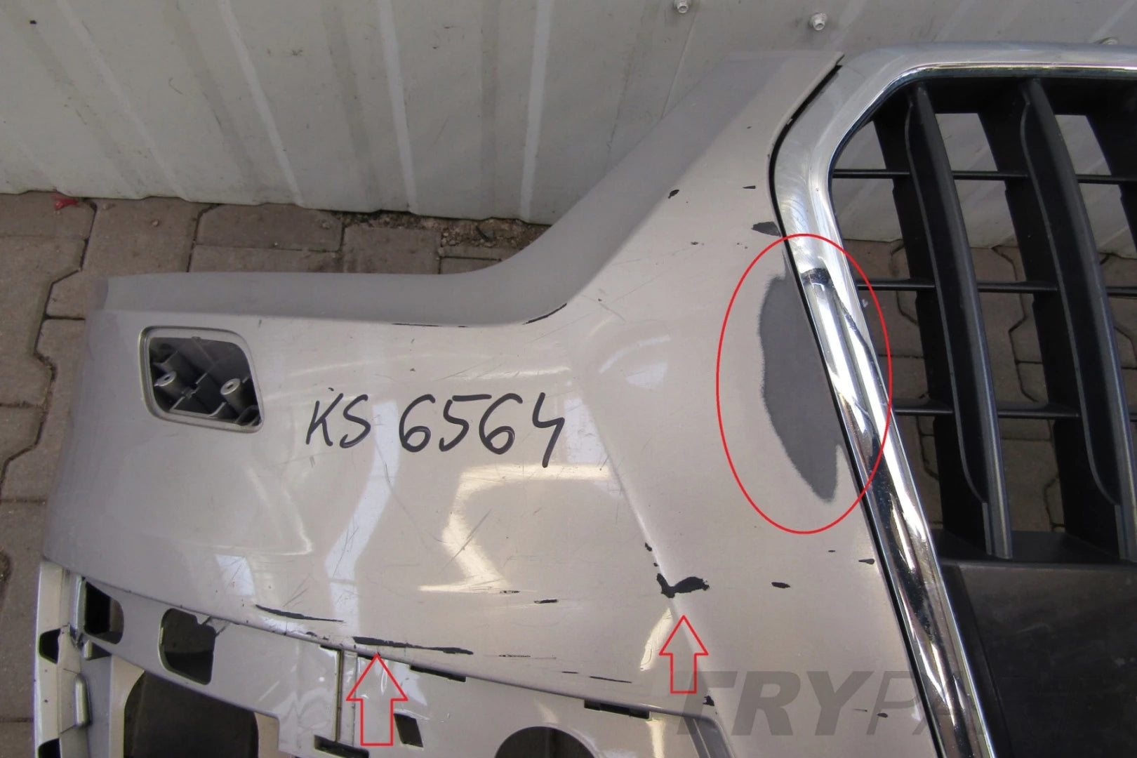Front Bumper Audi Q3 8U0 11-14