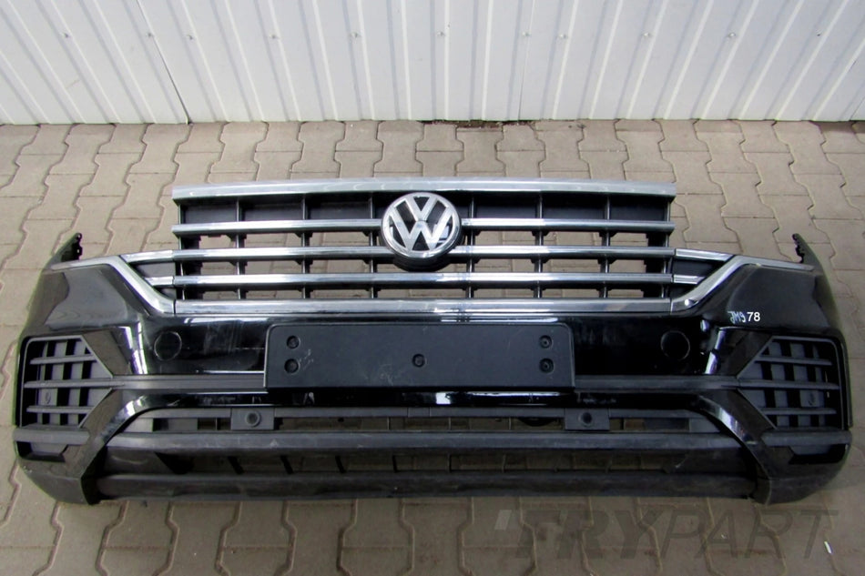 Front Bumper VW Touareg 3 III 760 6 PDC 18-