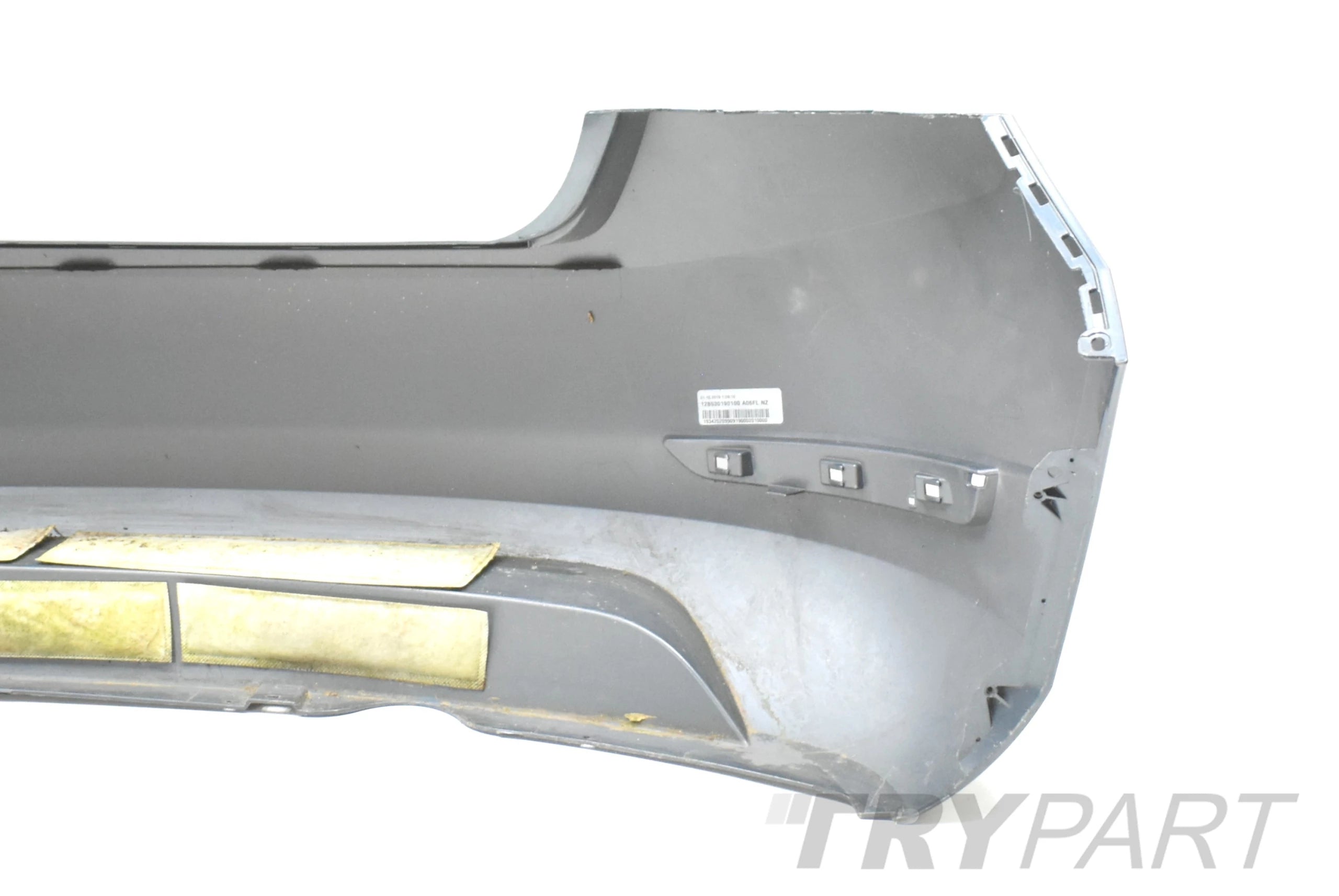 SKODA FABIA III LIFT 6V6 REAR BUMPER HB ORG