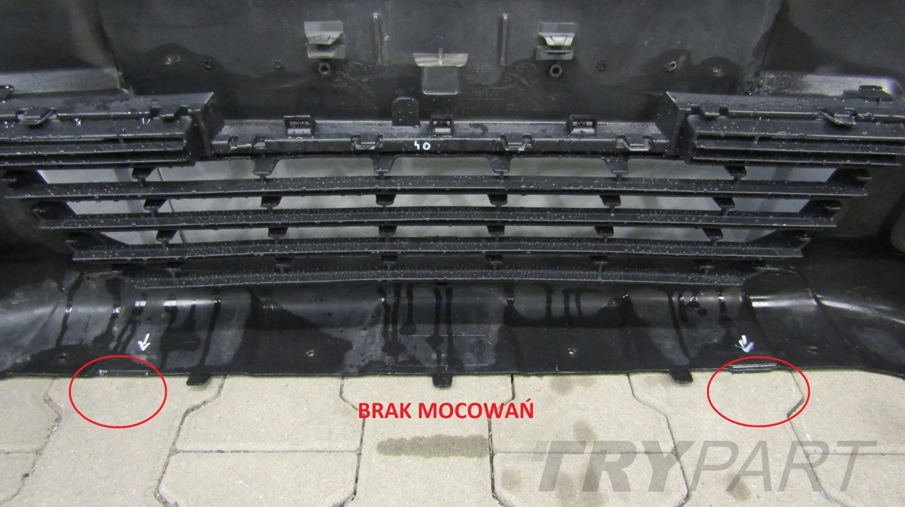 Front Bumper Peugeot 2008 I Facelift 16-19