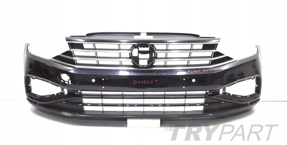 VW PASSAT B8 LIFT 3G0 FRONT BUMPER ORG + GRILLE + BOTTOM