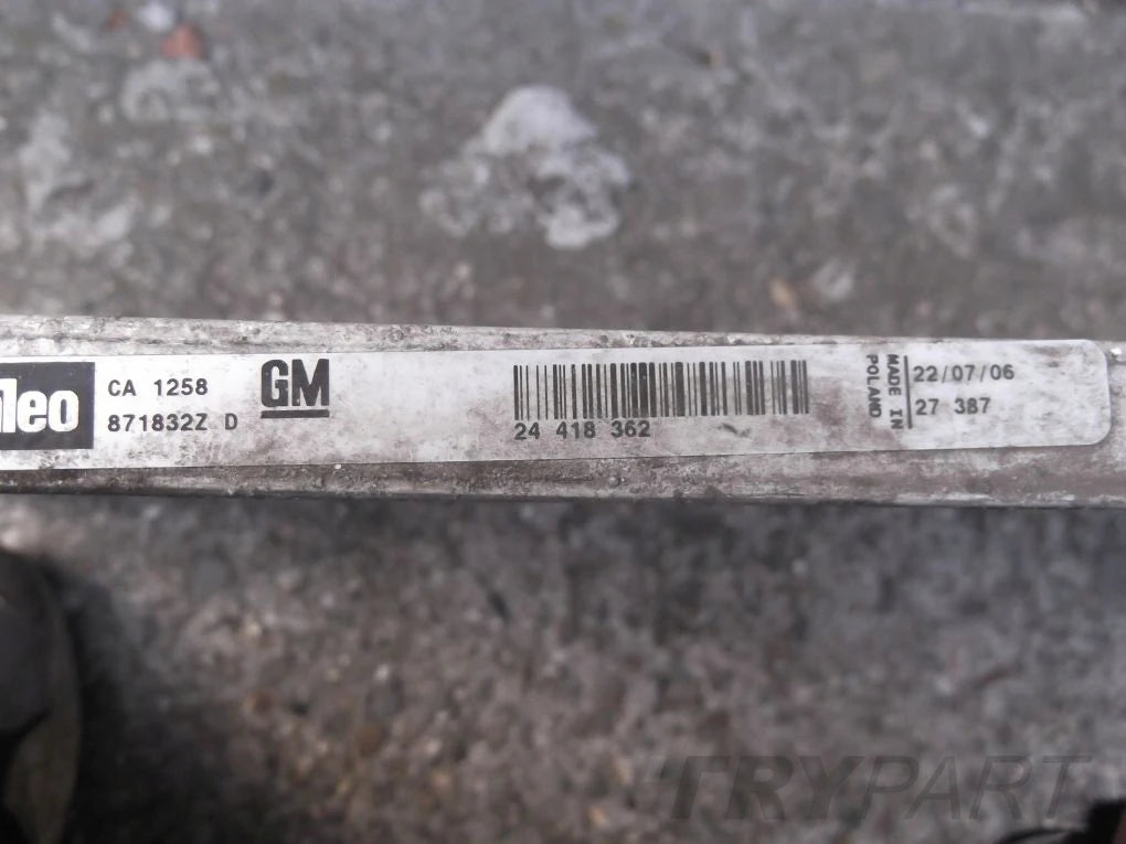 VECTRA C CROMA SIGNUM 9-3 Air Conditioning Condenser