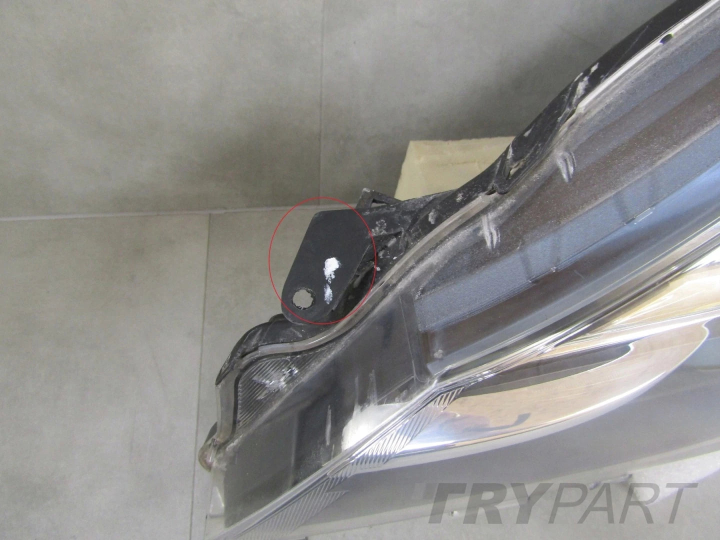 Front Headlight Toyota Yaris 3 III Lift STANDARD LENS WITH LED 14-17 LH LEFT