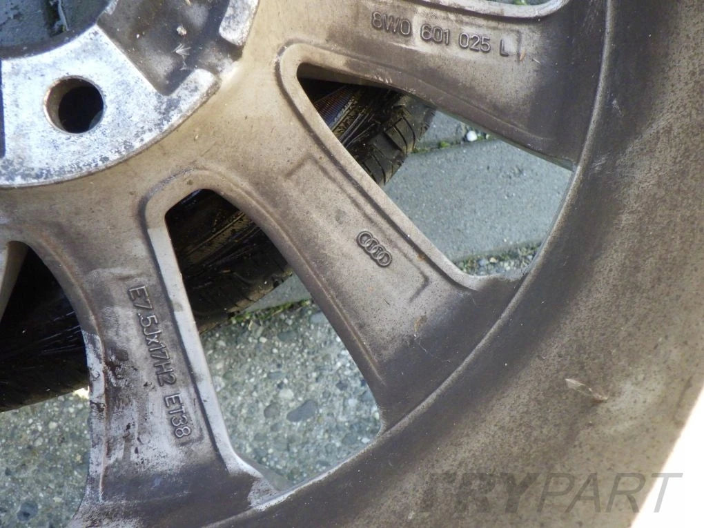 AUDI 8W0601025L 7.5J x 17 5x112 ET 38 aluminum alloy wheel