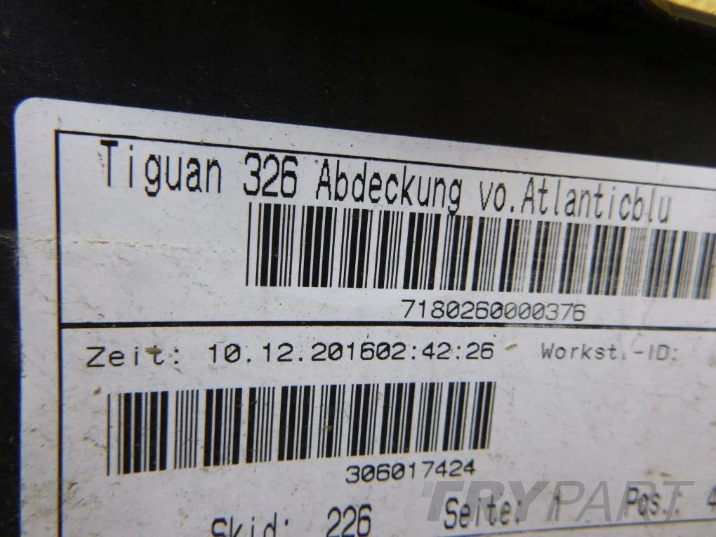 VW TIGUAN 5NA 16- Front Bumper