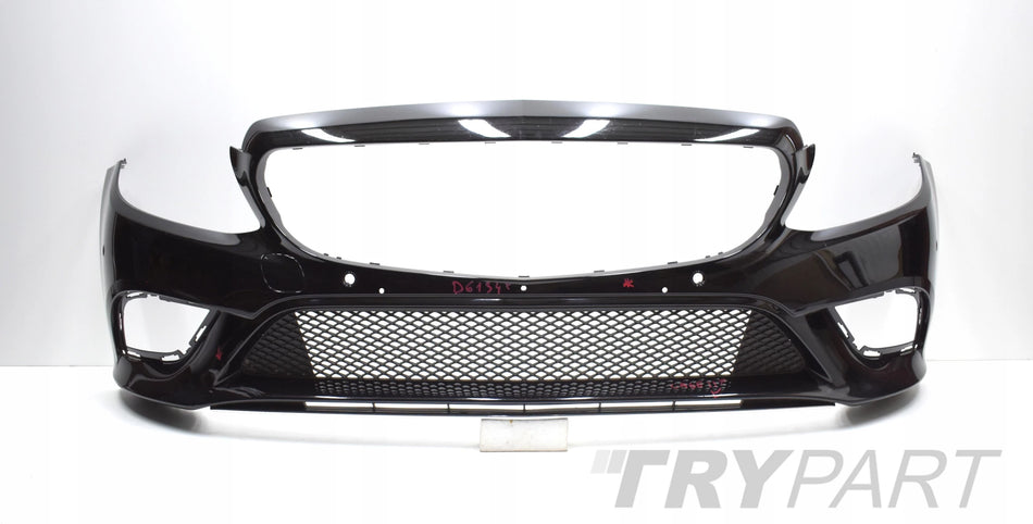 MERCEDES C-CLASS W205 FACELIFT FRONT BUMPER + LOWER SECTION