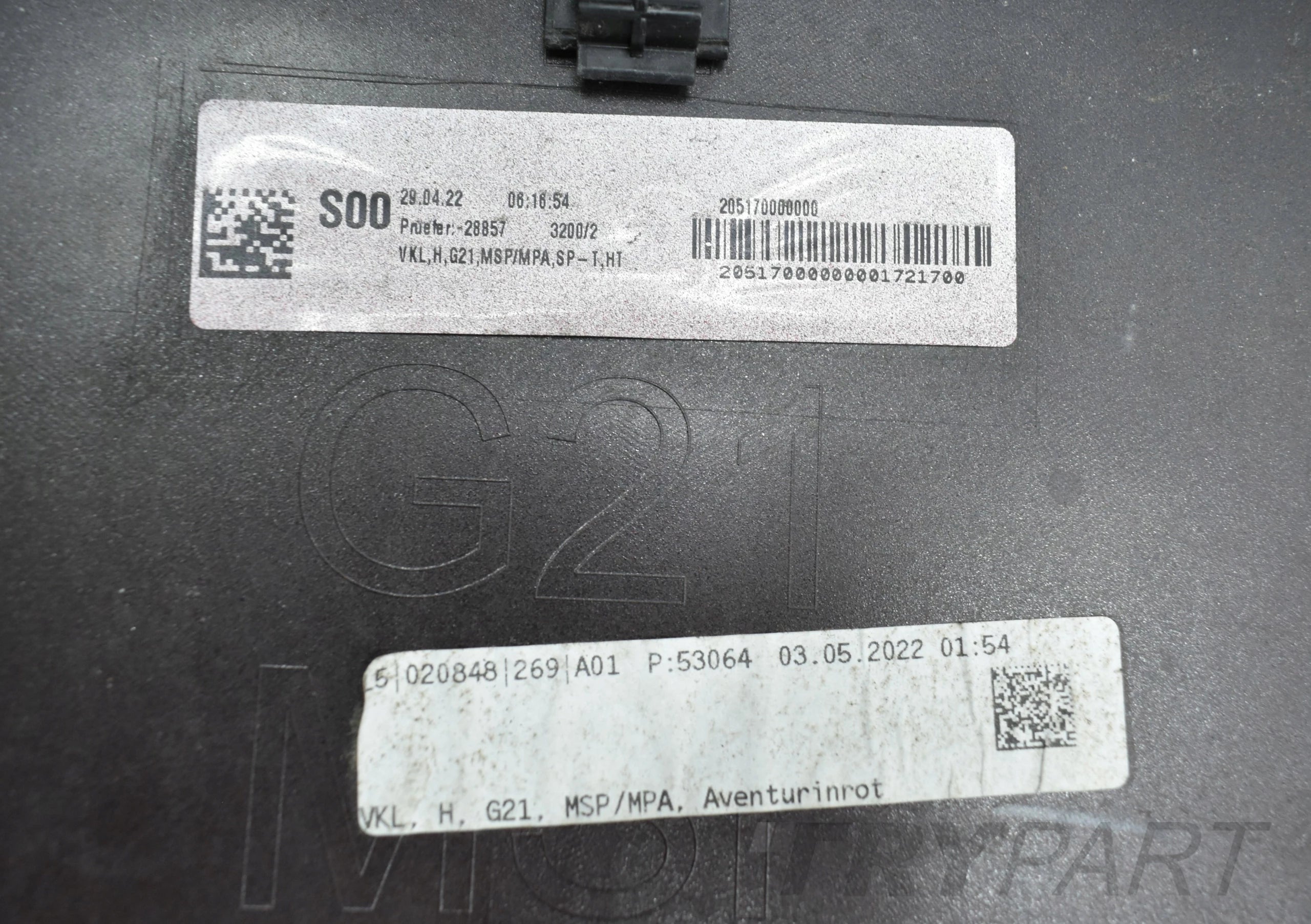 BMW G21 M PACKAGE REAR BUMPER WAGON ORG + BOTTOM