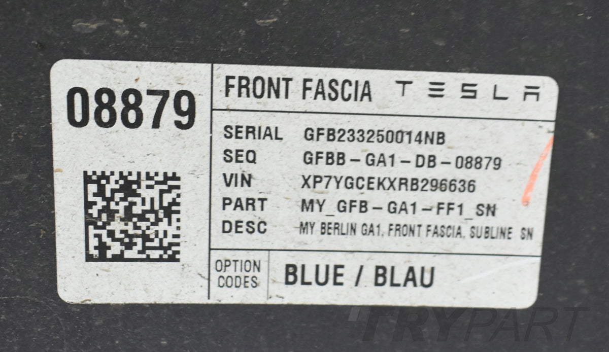 TESLA MODEL Y FRONT BUMPER ORG