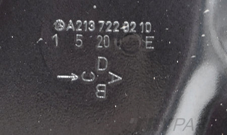 MERCEDES E CLASS W213 RIGHT FRONT DOOR ORG