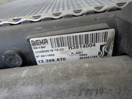OPEL CORSA D CORSA E ADAM Air Conditioning Radiator