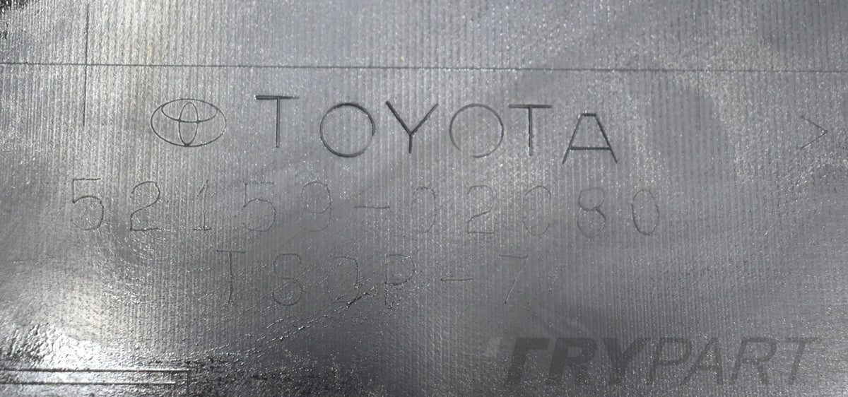 TOYOTA COROLLA E21 TREK REAR BUMPER ORG WAGON + BOTTOM